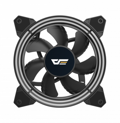 Вентилятор для корпуса DarkFlash CF11 PRO 3IN1 <6Pin, 120*120*25mm, 1200RPM, 22dBA, Гидроподшипник>