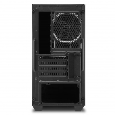 Корпус ПК без БП Sharkoon V1000 RGB <mATX, 2x3.5, 6x2.5,2xUSB 3.0, 450*200*402mm>