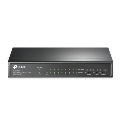 Коммутатор PoE+  9-портовый Tp-Link TL-SF1009P Коммутатор PoE+  9-портовый Tp-Link TL-SF1009P