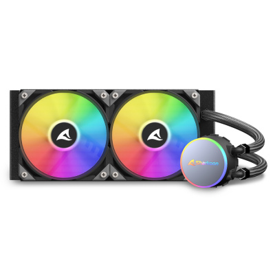 Жидкостная система охлаждения Sharkoon S70 RGB <S-1700/1200/115x/20xx, AM5/4/3, FAN120>