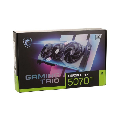 Видеокарта MSI RTX 5070 TI GAMING TRIO OC (16 Gb, 3DP/HDMI, GDDR7/256bit, G507T-16GTC)