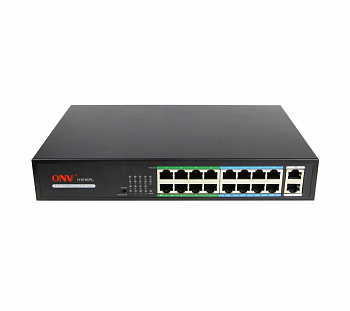 Коммутатор PoE 16-портовый ONV-H1016PL long distance