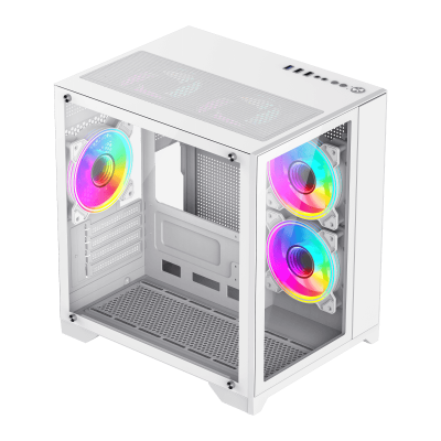 Корпус ПК без БП GameMax Infinity Mini White <MATX>