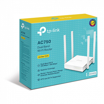 Маршрутизатор беспроводной AC 750 TP-Link Archer C24